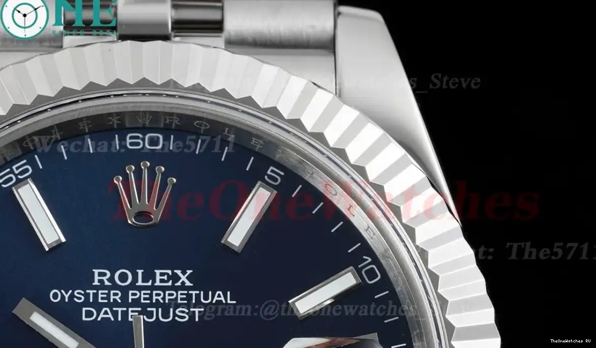 SS Blue 41mm 904L SS GMF Jubilee Datejust 126334 VR3235 0611